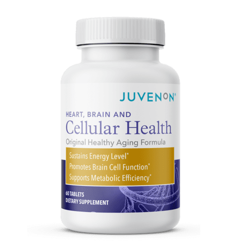 Container of Juvenon cellular health supplement 